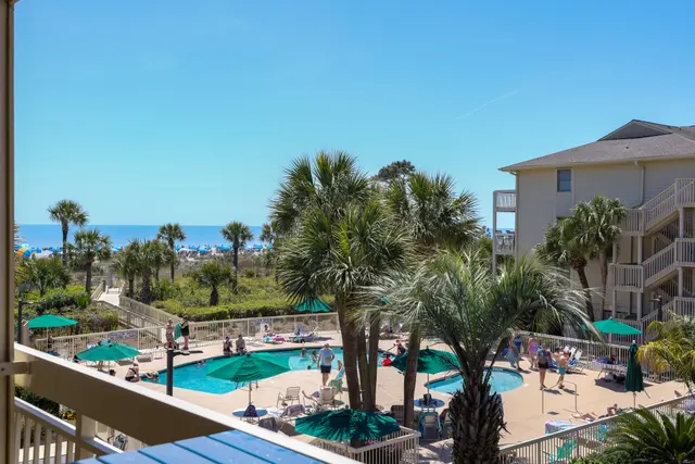 Balcony view at The Breakers 231