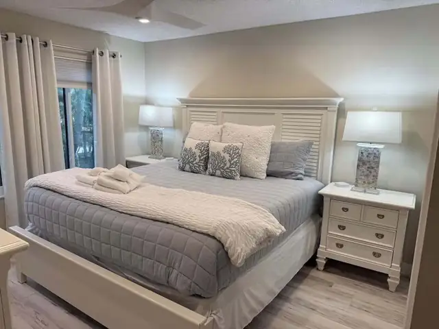 Bedroom at The Spa on Port Royal Sound 1225