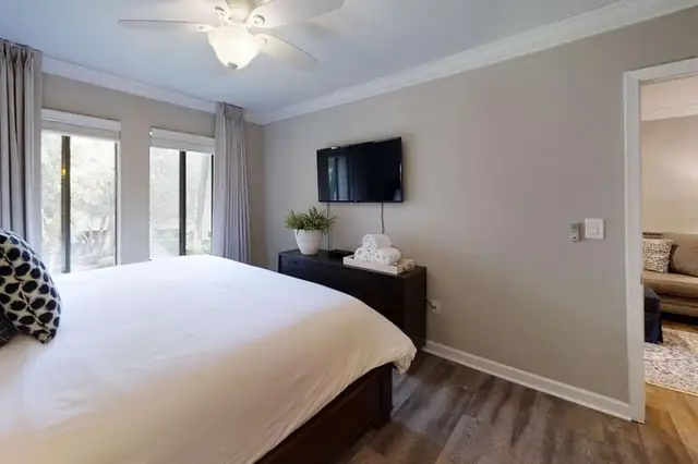 Bedroom at The Spa on Port Royal Sound 1326