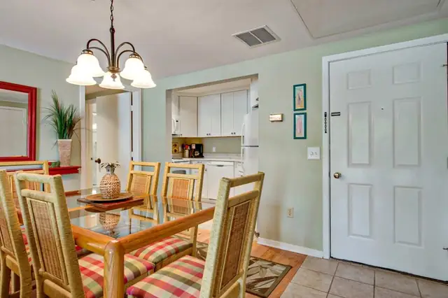 Dining area at Village House 106