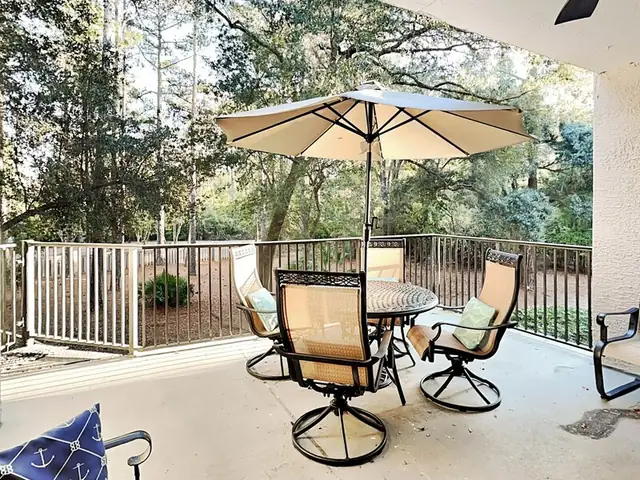 Balcony at Village House 102