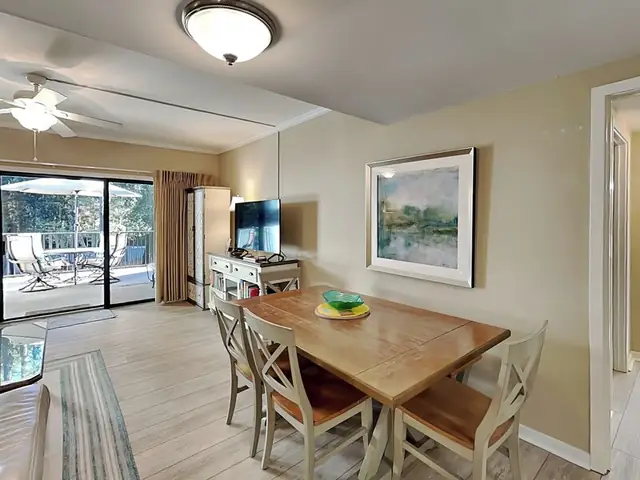 Dining area at Village House 102