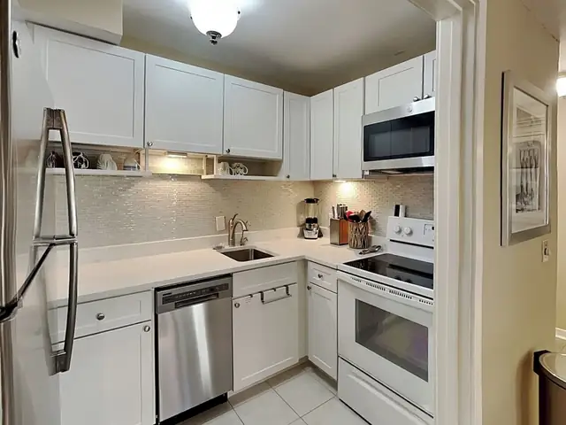 Kitchen at Village House 102