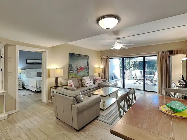 Living room at Village House 102