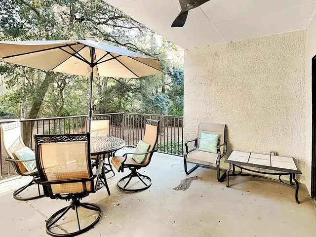 Balcony at Village House 102