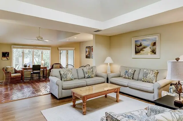 Living room at Beach Lagoon Villas 309