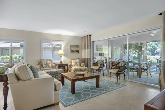 Living room at Beach Lagoon Villas 310A