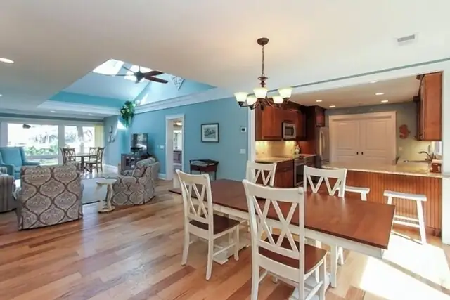 Living room at Beach Lagoon Villas 312