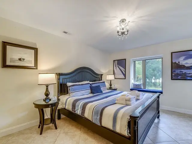Bedroom at Bluff Villas 1715