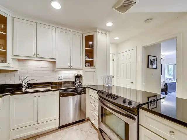 Kitchen at Bluff Villas 1715