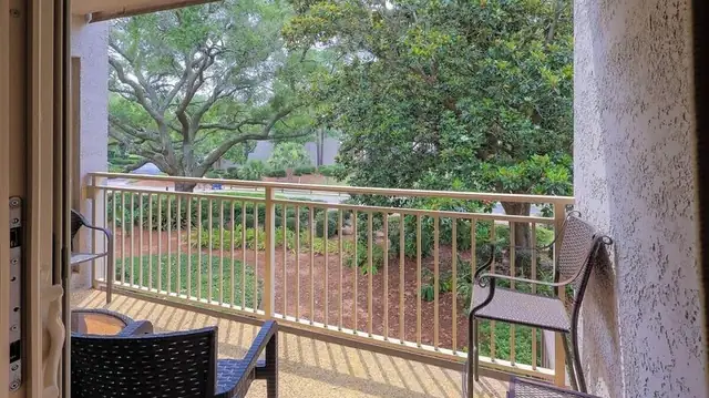 Balcony at Bluff Villas 1707