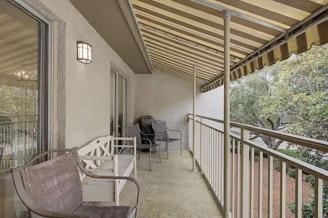 Balcony at Bluff Villas 1714