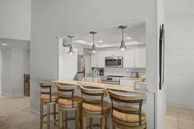 Kitchen at Bluff Villas 1714