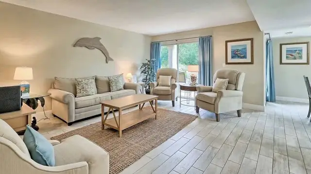 Living room at Bluff Villas 1736