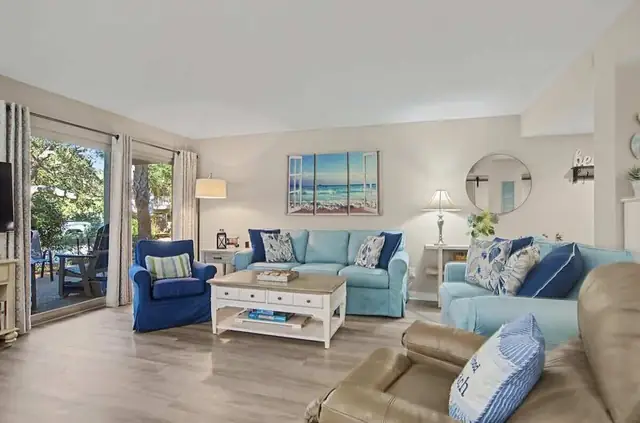 Living room at Bluff Villas 1748