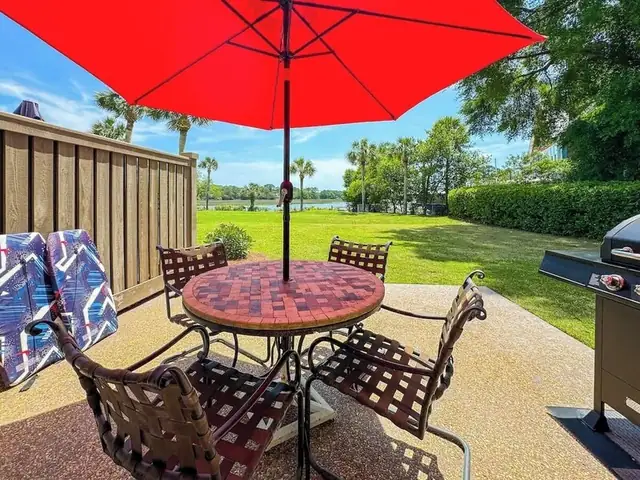 Balcony at Bluff Villas 1801