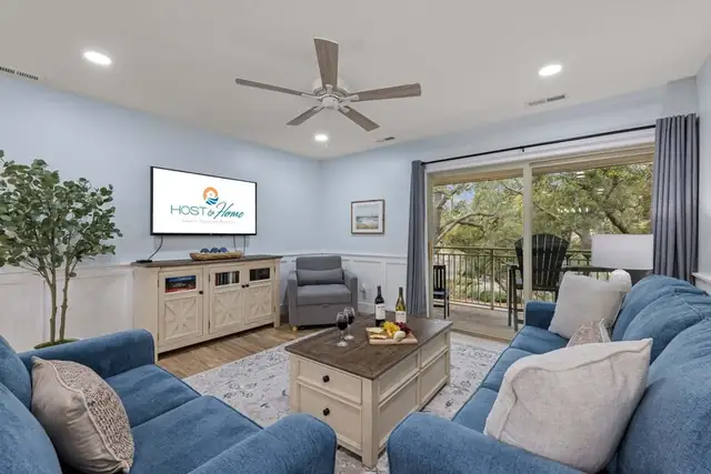 Living room at Bluff Villas 1691