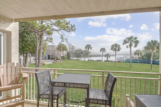 Balcony at Bluff Villas 1803