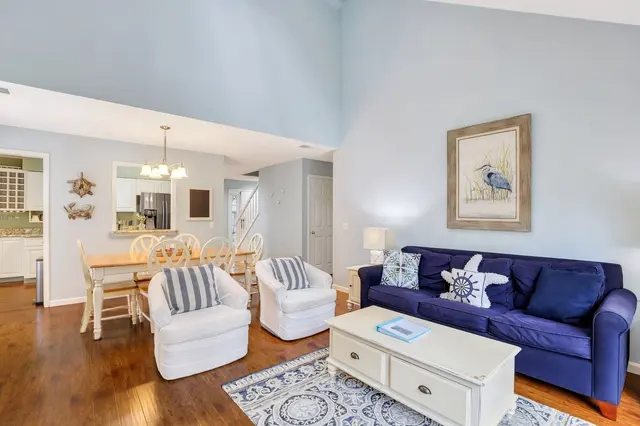 Living room at Carolina Place 3409