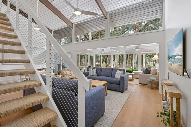 Living room at Fairway Lane Villas 85