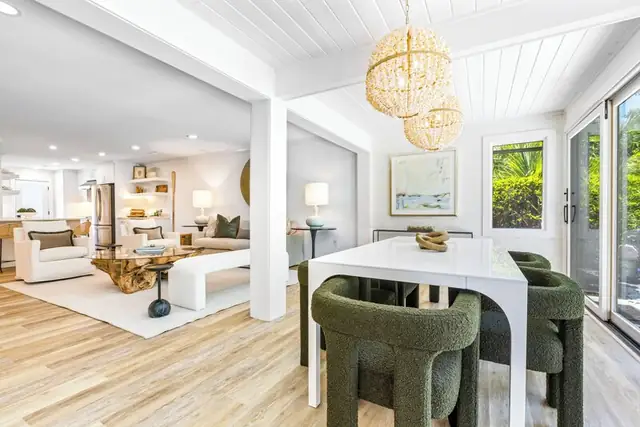 Living room at Fairway Lane Villas 100