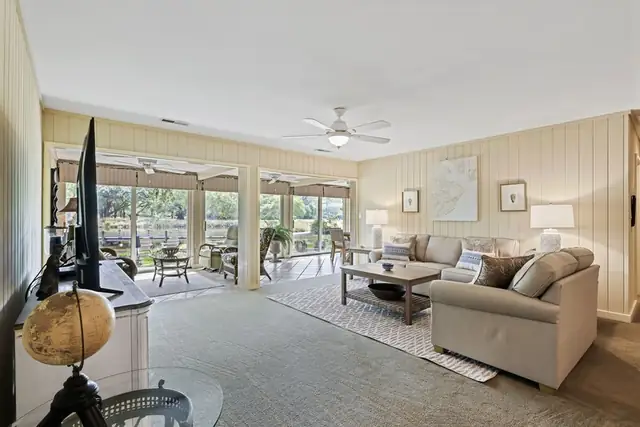 Living room at Fairway Lane Villas 67