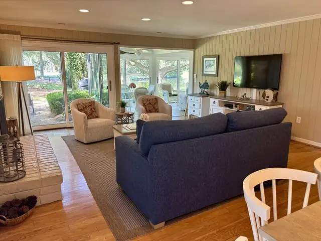 Living room at Fairway Lane Villas 64
