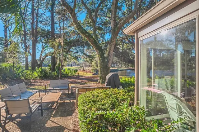 Patio at Fairway Lane Villas 64