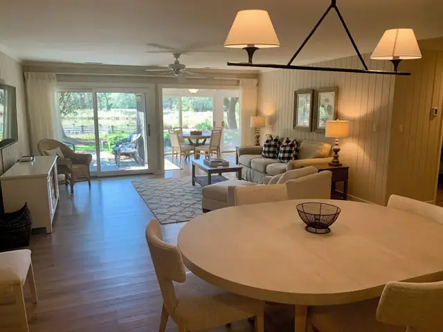 Living room at Fairway Lane Villas 66
