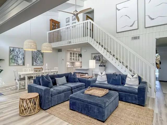 Living room at Fairway Lane Villas 80
