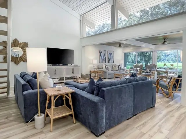 Living room at Fairway Lane Villas 80