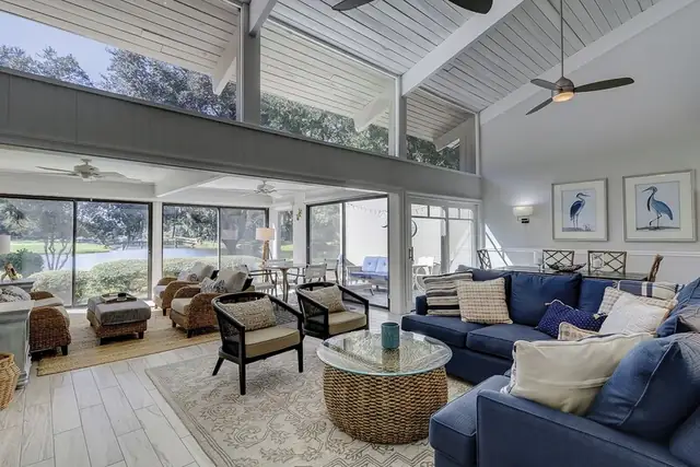 Living room at Fairway Lane Villas 82
