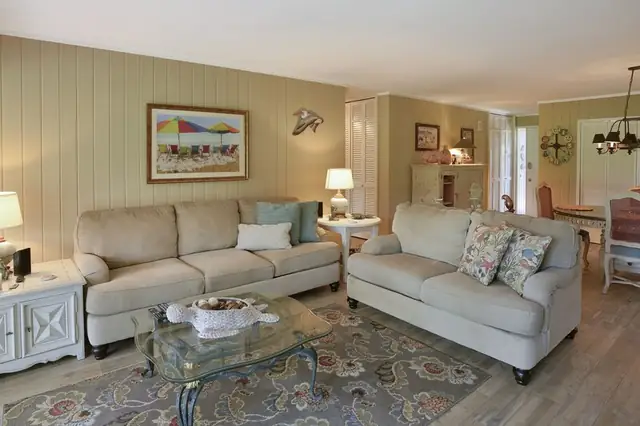 Living room at Fairway Lane Villas 71