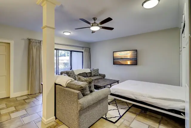 Bedroom at Harbour South Club 1109