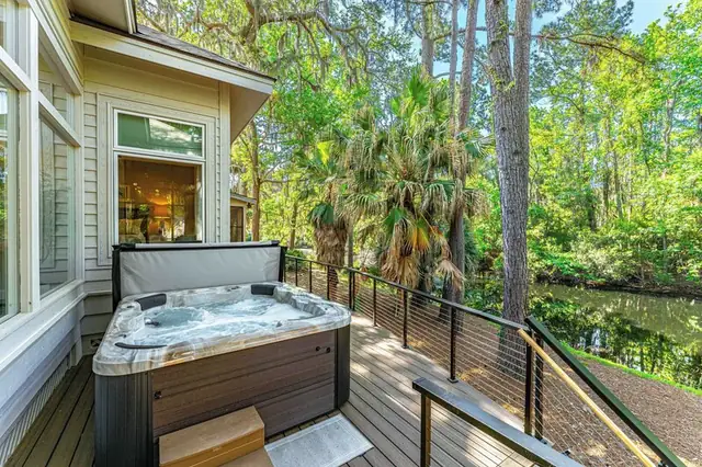 Hot tub of this home in Sea Pines