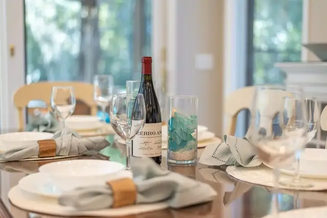 Dining area of this home in Sea Pines