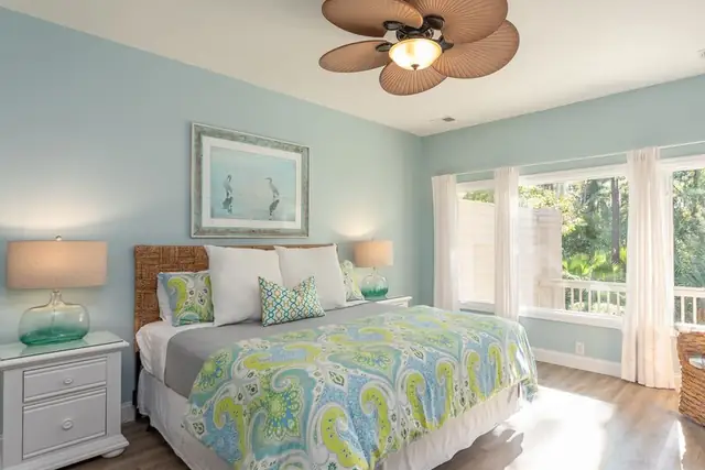 Bedroom of this home in Sea Pines