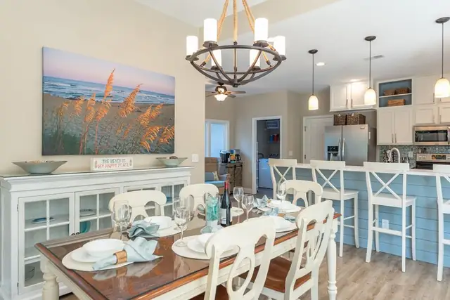 Dining area of this home in Sea Pines