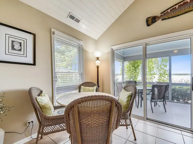 Dining area of this home in Sea Pines