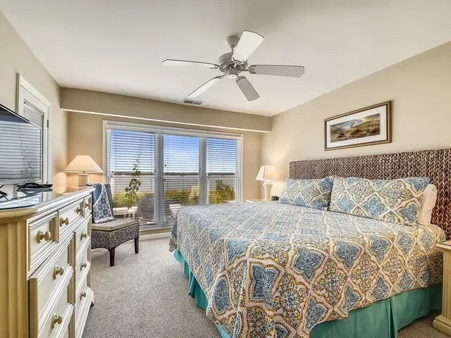 Bedroom of this home in Sea Pines