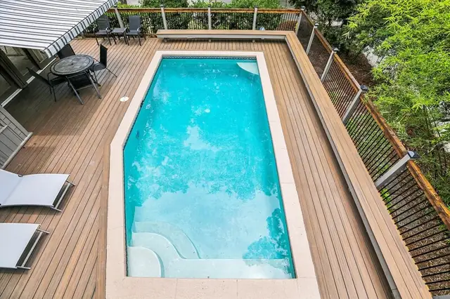 Pool of this home in Sea Pines
