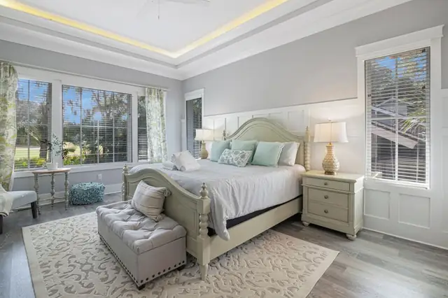 Bedroom of this home in Sea Pines
