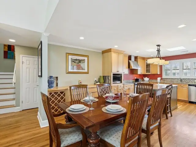 Dining area of this home in Sea Pines