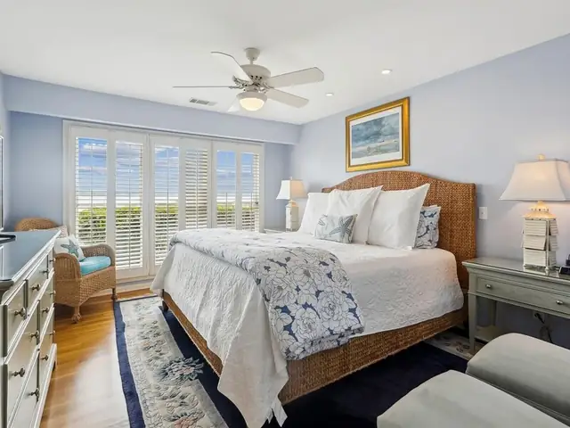 Bedroom of this home in Sea Pines