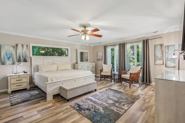 Bedroom of this home in Sea Pines