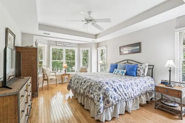 Bedroom of this home in Sea Pines