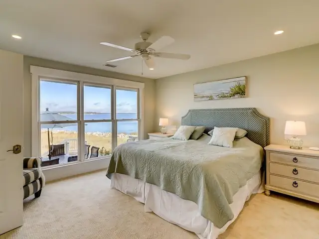 Bedroom of this home in Sea Pines