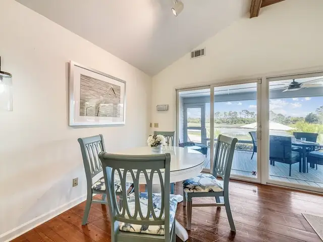 Dining area of this home in Sea Pines