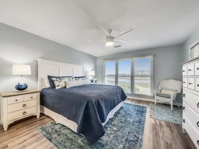 Bedroom of this home in Sea Pines