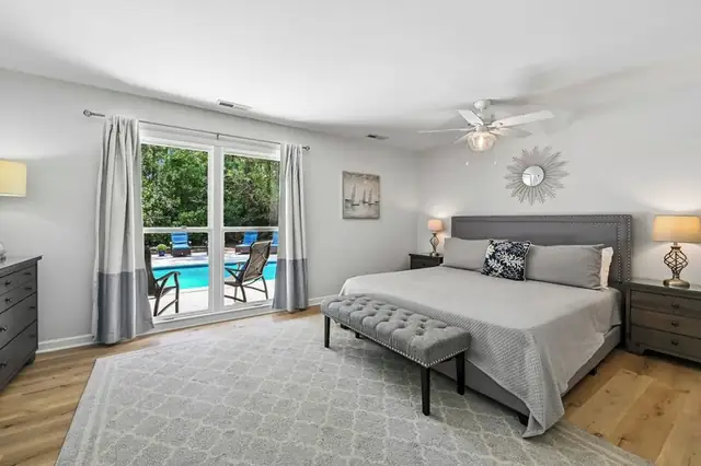 Bedroom of this home in Sea Pines